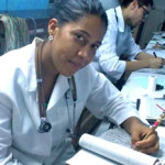 Former student, now Doctor Joice in class