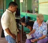 Dr. Manuel Salas and Sister Ann McKean