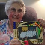 Sister Ann with her treasured gift