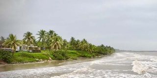 Caribbean shore of Bilwi, Puerto Cabezas, Nicaragua