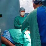 Merlin - assisting in surgery December 2023